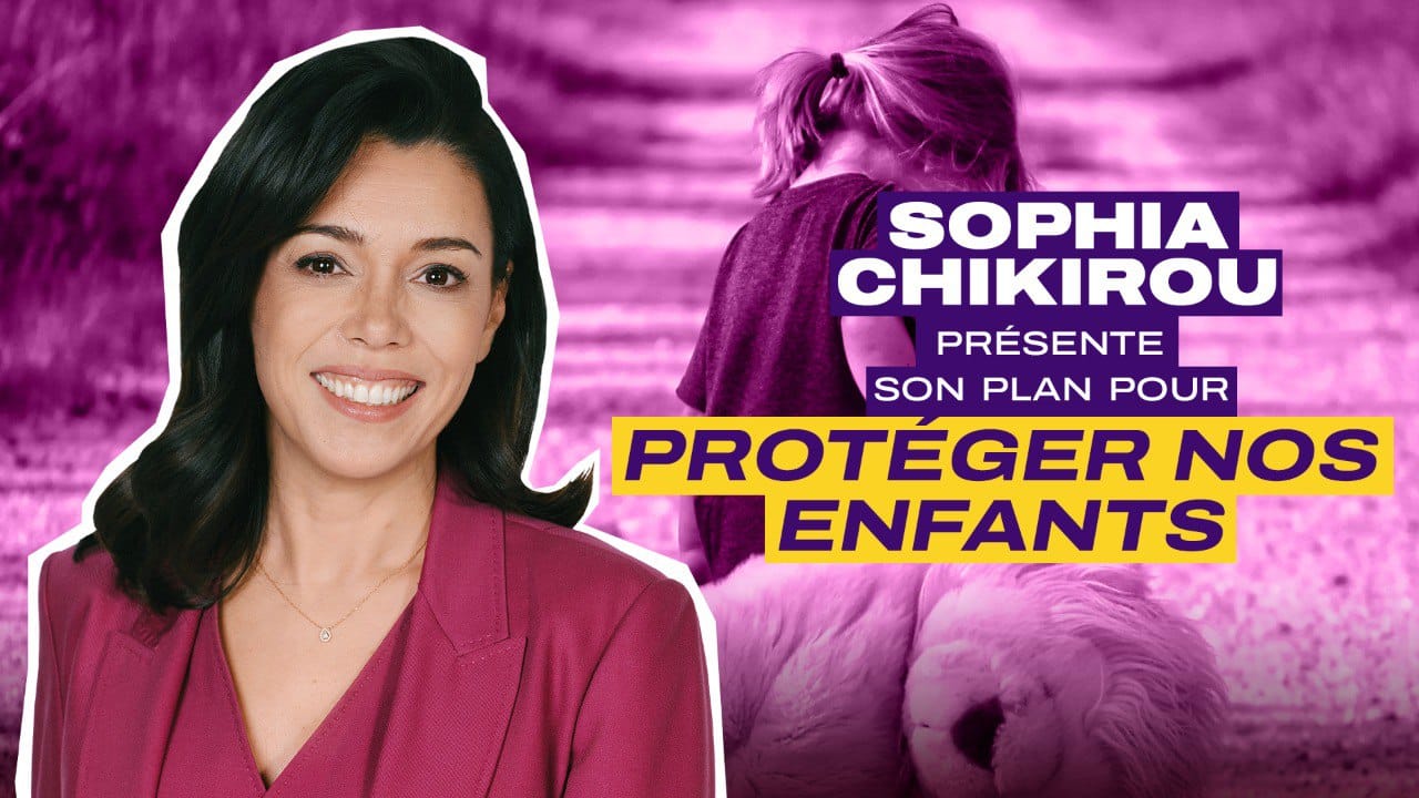 Sophia Chikirou présente son plan pour protéger nos enfants